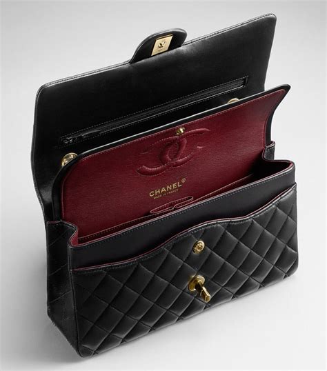 purple classic chanel flap bag|Chanel classic flap jumbo price.